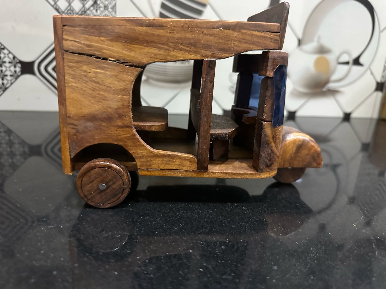 Wooden Rickshaw (2)